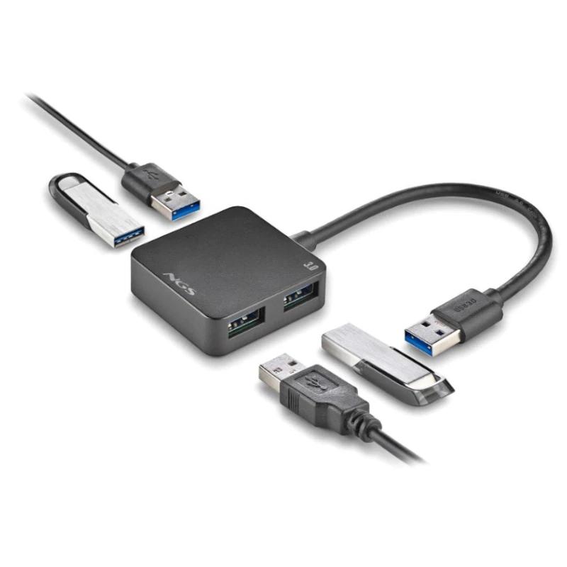 NGS Hub 4 PUERTOS USB 3.0 USB 2.0 USB 1.1