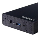 Coolbox Caja HDD 3.5" SCA-3533 USB3.0 Negra Alum