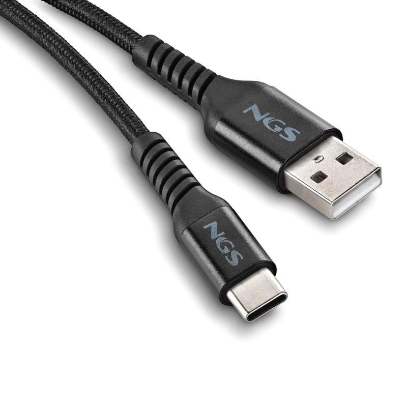 NGS CABLE CARGA RAPIDA USB A-USB-C 2,01 MT 480BPS