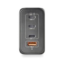 NGS CARGADOR ULTRARAPIDO240W 4 PUERTOS 3USB-C 1 US