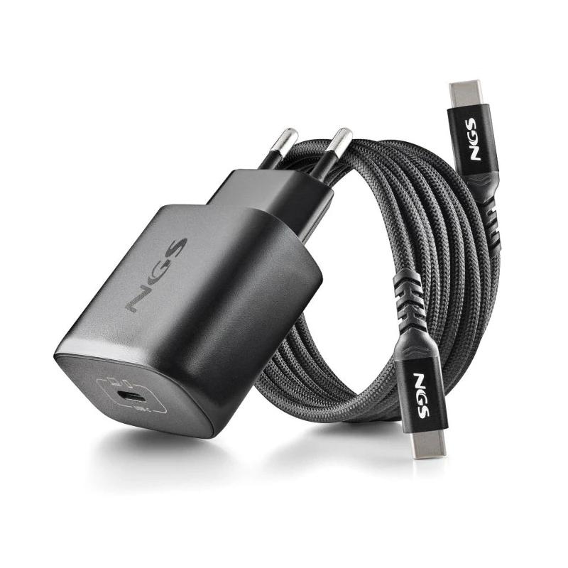 NGS CARGADOR GAN ULTRARAP 45W USB-C CON CABL