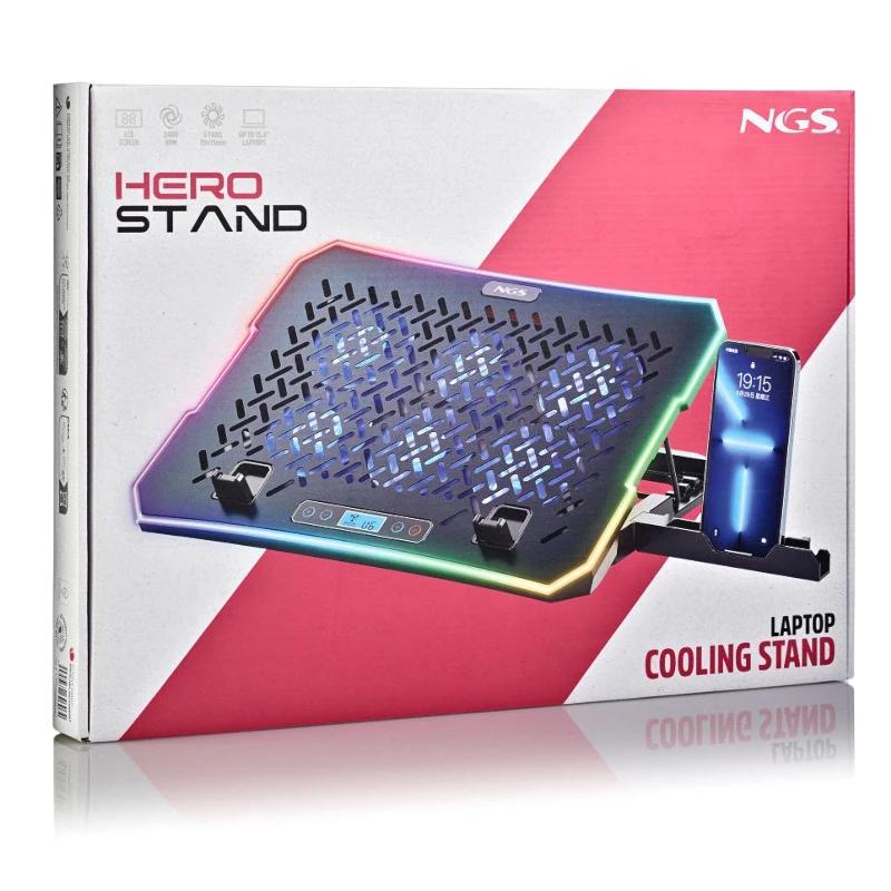 NGS Base Refrigeradora Portátil 15,6" 6 Vent