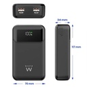 EWENT POWERBANK 65W, 20000mAh CARGA RÁPIDA