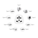 Celly Adaptador de Viaje Universal