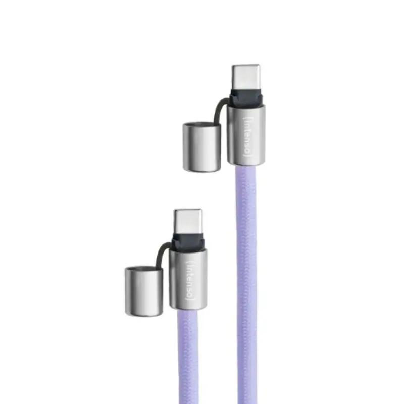 Intenso Lanyard Cable USB-C > C 1,65 m Lila