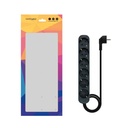 Nanocable Regleta de Enchufes 6 Tomas 1.4 m Negro