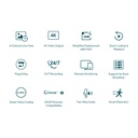 VIGI NVR1008H-8P Grabador IP Rack 01 HDD 08 C