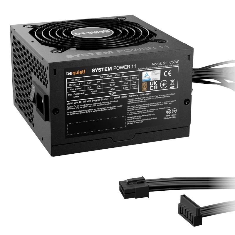 be quiet! Fuente SYSTEM POWER 11 750W 20+4 pin ATX