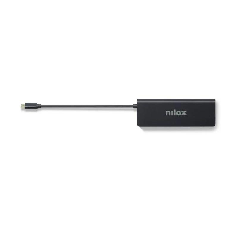 Nilox Docking Station UsbC 8 EN 1 Dual 4K 1000Mbps