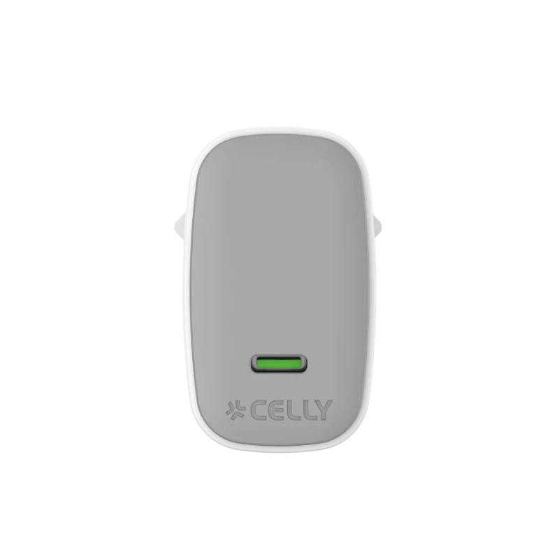 Celly Cargador Gan 1C 65W + C A C 2M CABL