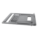 COOLBOX Soporte Portátiles 17" Regulable Aluminio