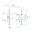 Tooq  LP4970T-B Soporte TV 37"-70" Incli Negro