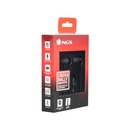 NGS Auriculares metálicos CPLANO 1.2m Gris