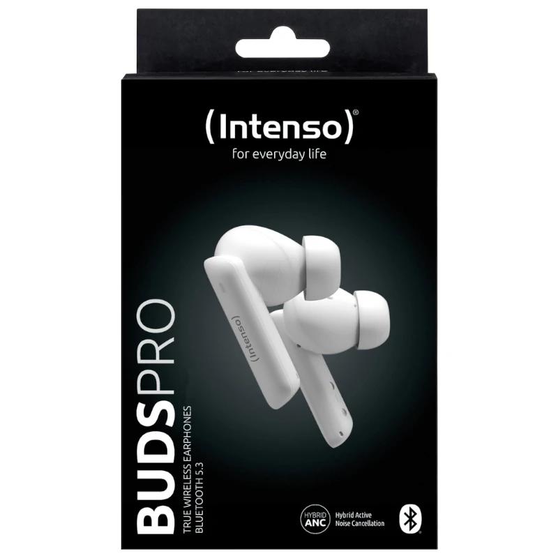 Intenso | Buds Pro Auriculares TWS H-ANC+ENC Negro