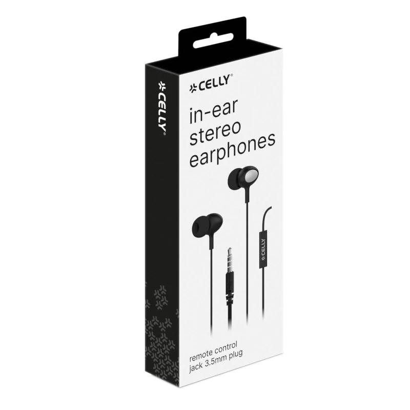 Celly Auriculares con micrófono Jack 3.5 ST Blanco