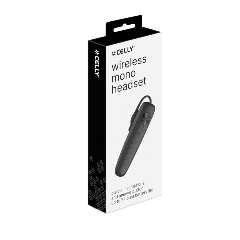 Celly Auricular mono Bluetooth Negro