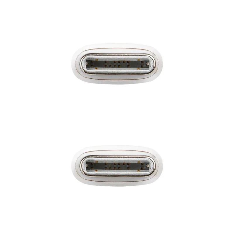 Nanocable Cable USB-C 2.0 60W USB-C/M-M, 1m