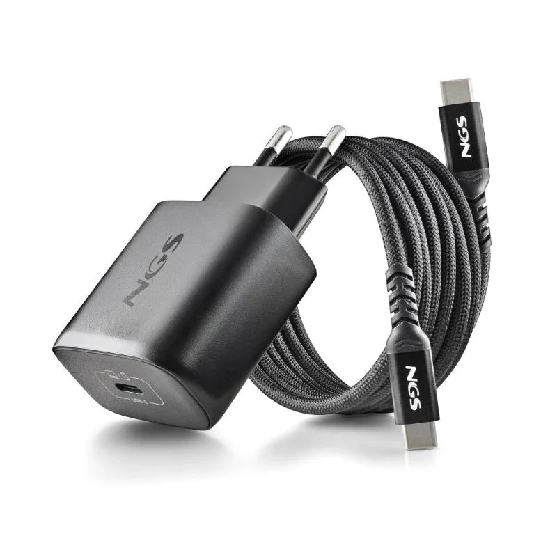 NGS CARGADOR GAN ULTRARAP 45W USB-C CON CABL
