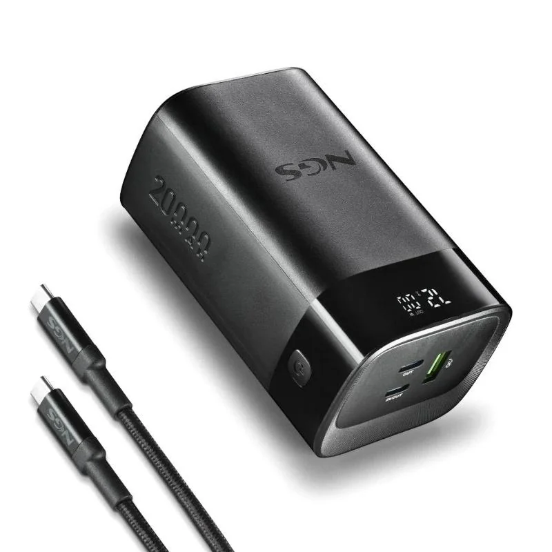 NGS BATERIA EXTERNA PORTATIL CARGA RAPIDA 65W