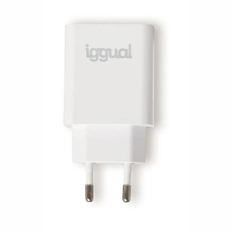iggual Cargador rápido USB PD tipo C 20W