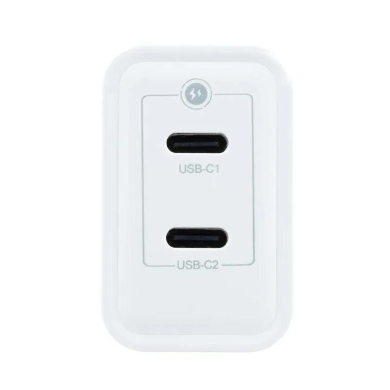 Coolbox Cargador Gan 35W USB-C/USB-C PARED