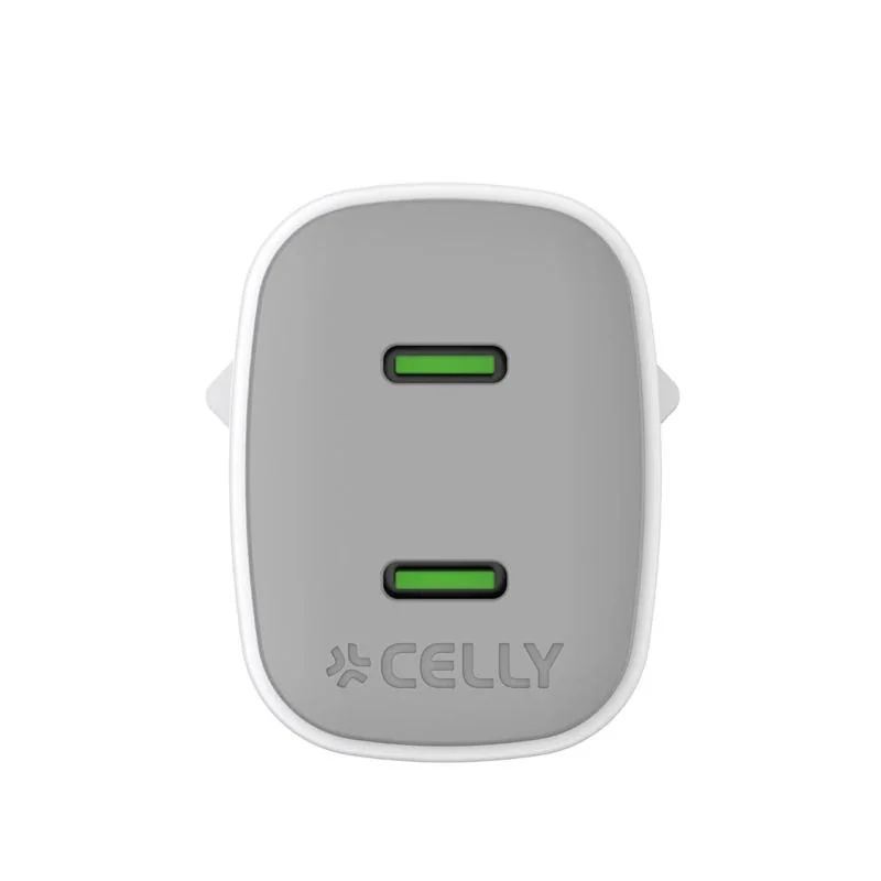 Celly Cargador Gan 2 USBC 45w WH