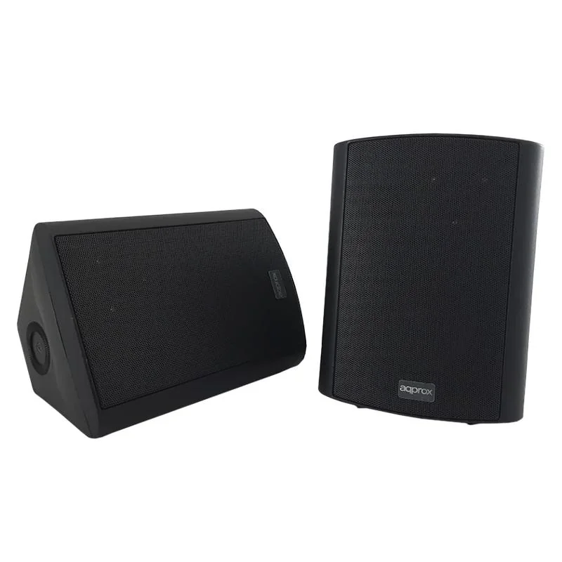Approx Altavoces Pared Dig.2x30W kit de mont negro