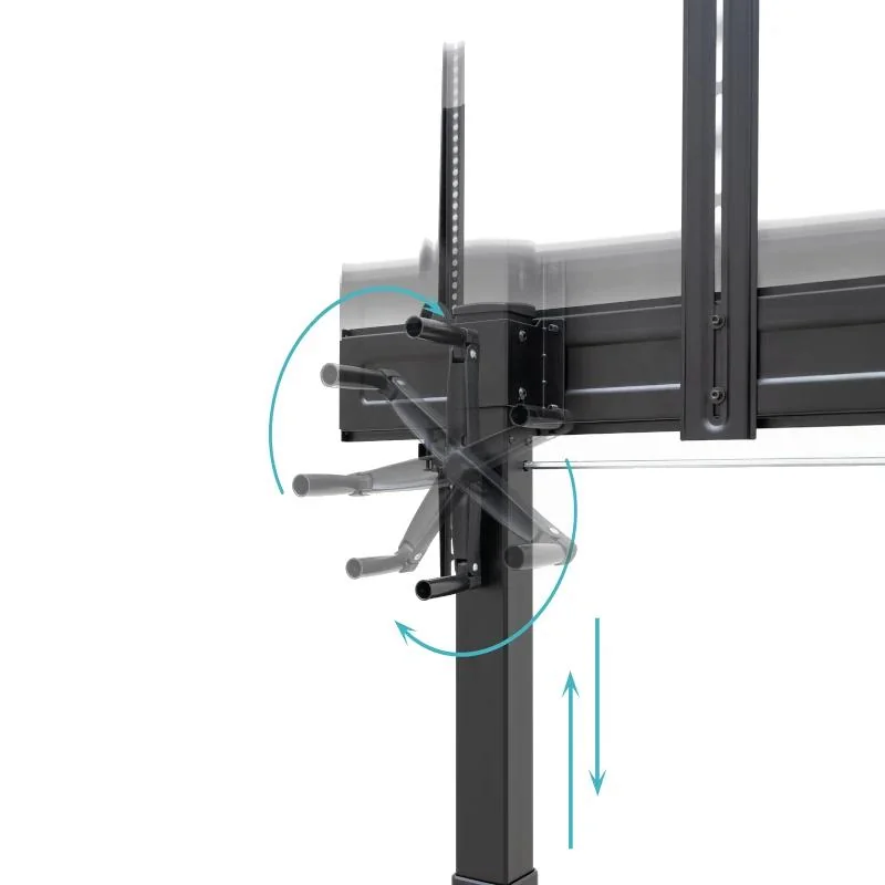Tooq FS20406HM-B Soporte ruedas Aquiles 60-100"
