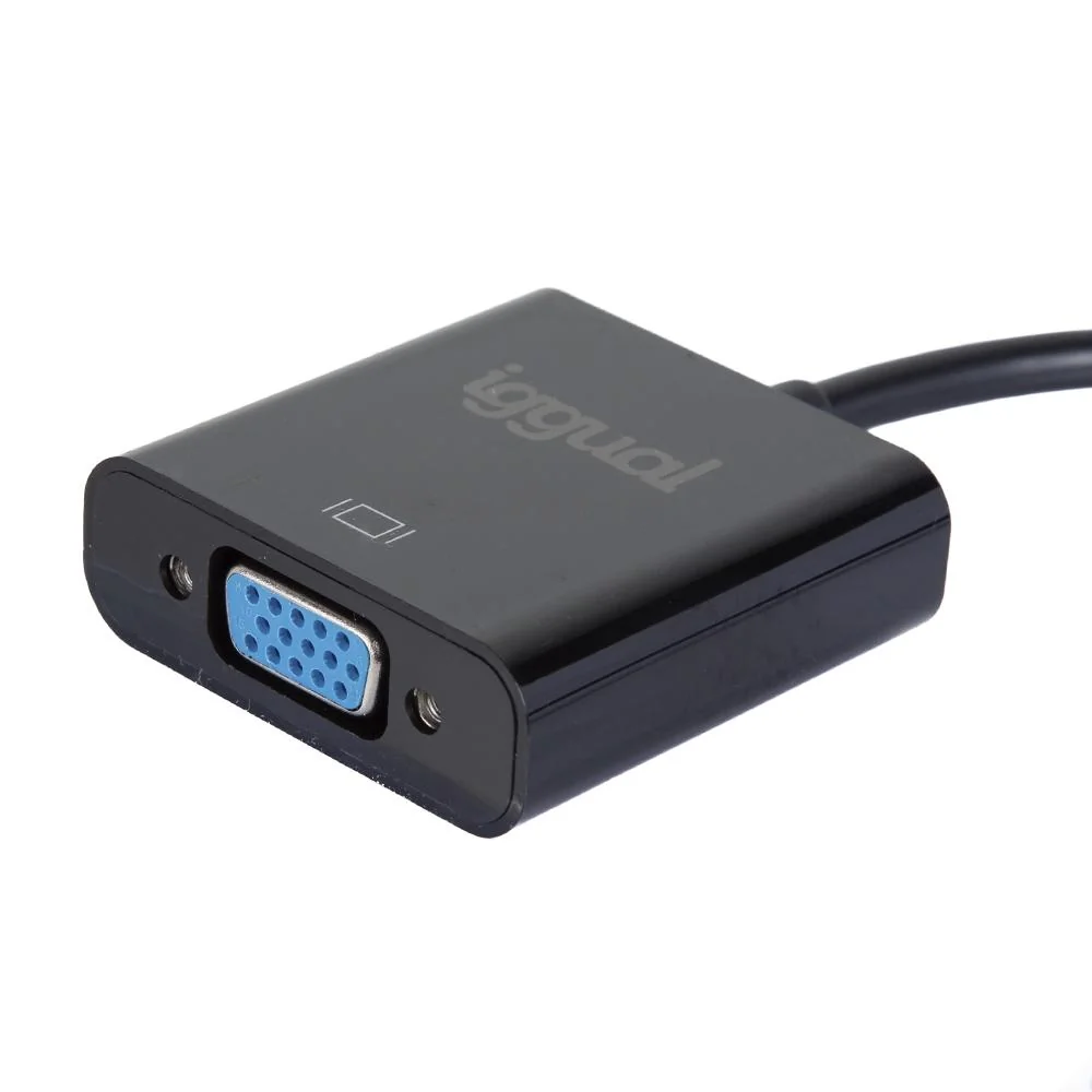 iggual Adaptador DisplayPort (M) a VGA (H)