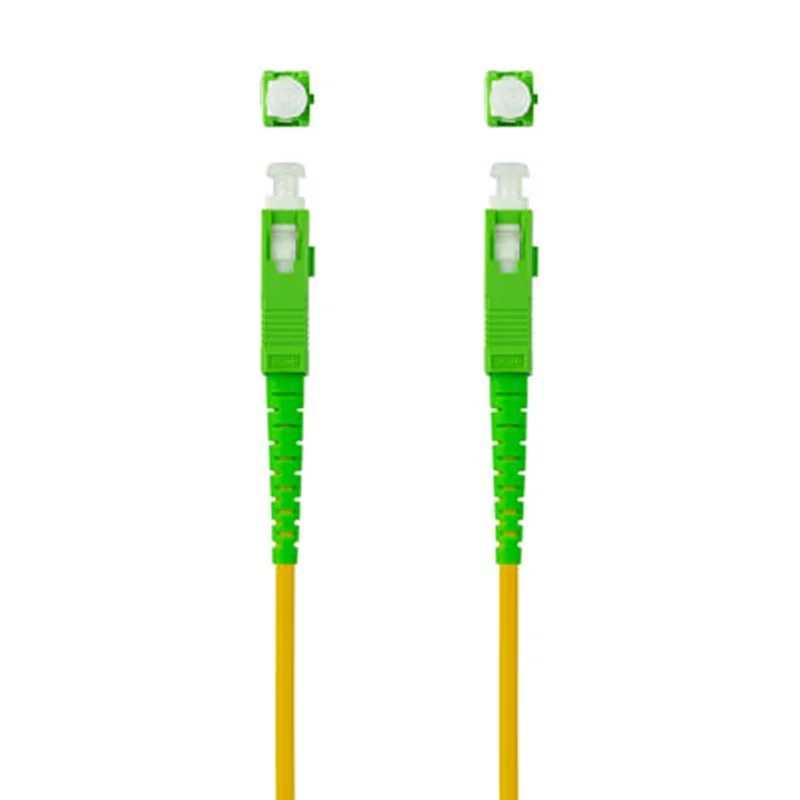 Nanocable Cable fibra SC/APC LSZH Amarillo 1m