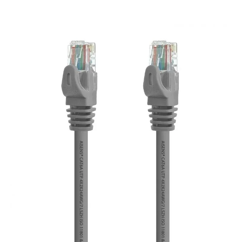 Aisens Latiguillo Rj45 Cat.6A Utp Gris 2.0M