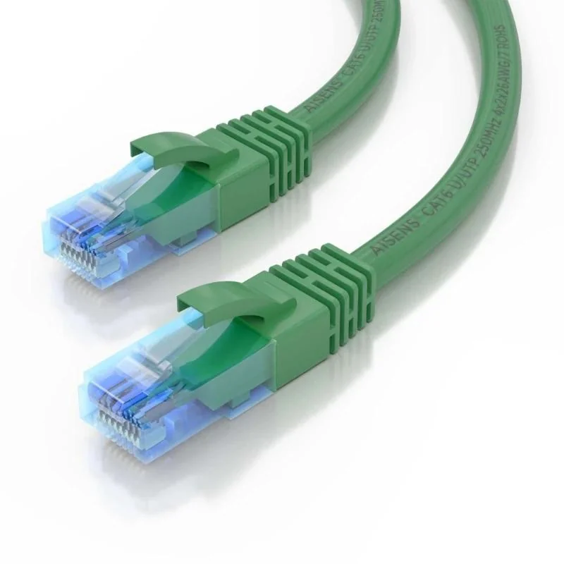 Aisens Cable RJ45 CAT.6 UTP AWG26 CCA Verde 2.0m
