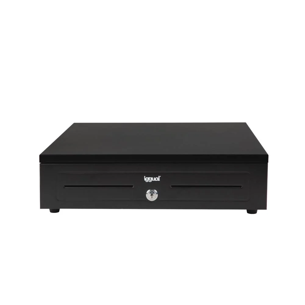 iggual Cajón portamonedas IRON-HD 41cm 5+8 negro