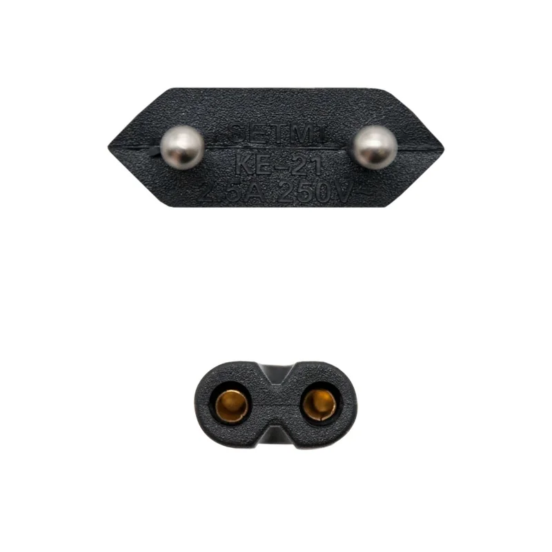 Nanocable Cable Alim. forma 8 CEE7/16/M-C7/H, 1.5m