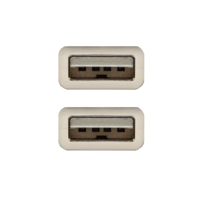 Nanocable Cable USB 2.0, Tipo A/M-A/M, 2.0 m