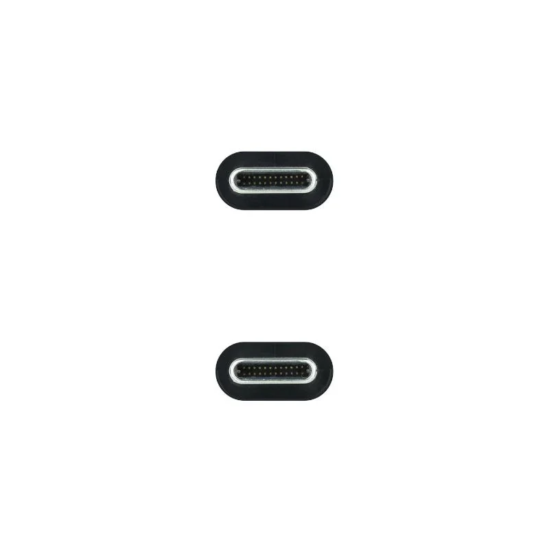Nanocable Cable USB 3.2 Gen2x2 100W 4K USB-C 1m