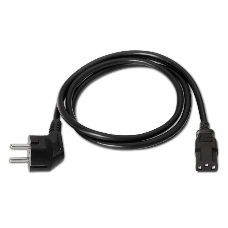 Aisens Cable Alimentación CEE7M-C13H negro 5.0m