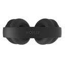 Celly Auricular Diadema Inalámbrico WAVEBEAT Negro