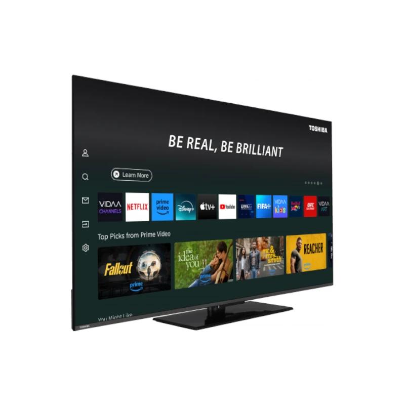 TOSHIBA TV 65" 65QV3F63DG UHD  QLED SMART TV ALLM