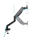 Tooq Soporte mesa DB1334TNR-B 1 brazo 13-34"