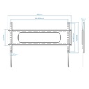 Tooq LP1090F-B Soporte de pared pantallas 43"-90"