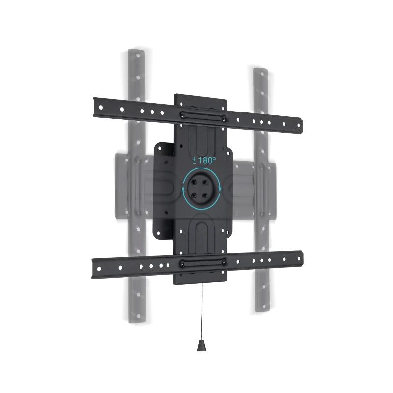 Tooq LP3780F-R Soporte pared rotación 360º Negro