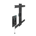 Tooq LP3780F-R Soporte pared rotación 360º Negro