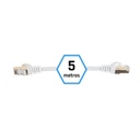 iggual Latiguillo CAT7 SFTP LSZH 5 metros blanco