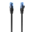 Aisens Cable RJ45 Cat.6 UTP AWG26 CCA Negro 2.0M