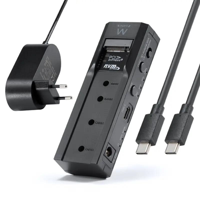 EWENT EW7065 Clonador Dual bay HDD/NVMe M2 SSD