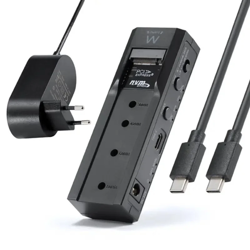 EWENT EW7065 Clonador Dual bay HDD/NVMe M2 SSD