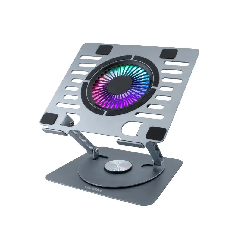 COOLBOX Base refrigerac.Portátil COOLAIR 1vent RGB