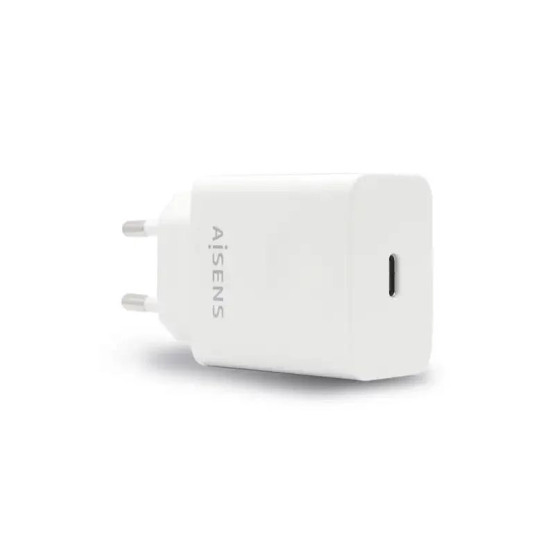 Aisens Cargador USB-C PD3.0 1xUSB-C 20W Blanco