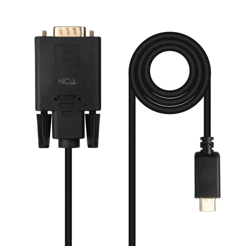 Nanocable Cable Conversor USB-C/M a VGA/M 1,8 M